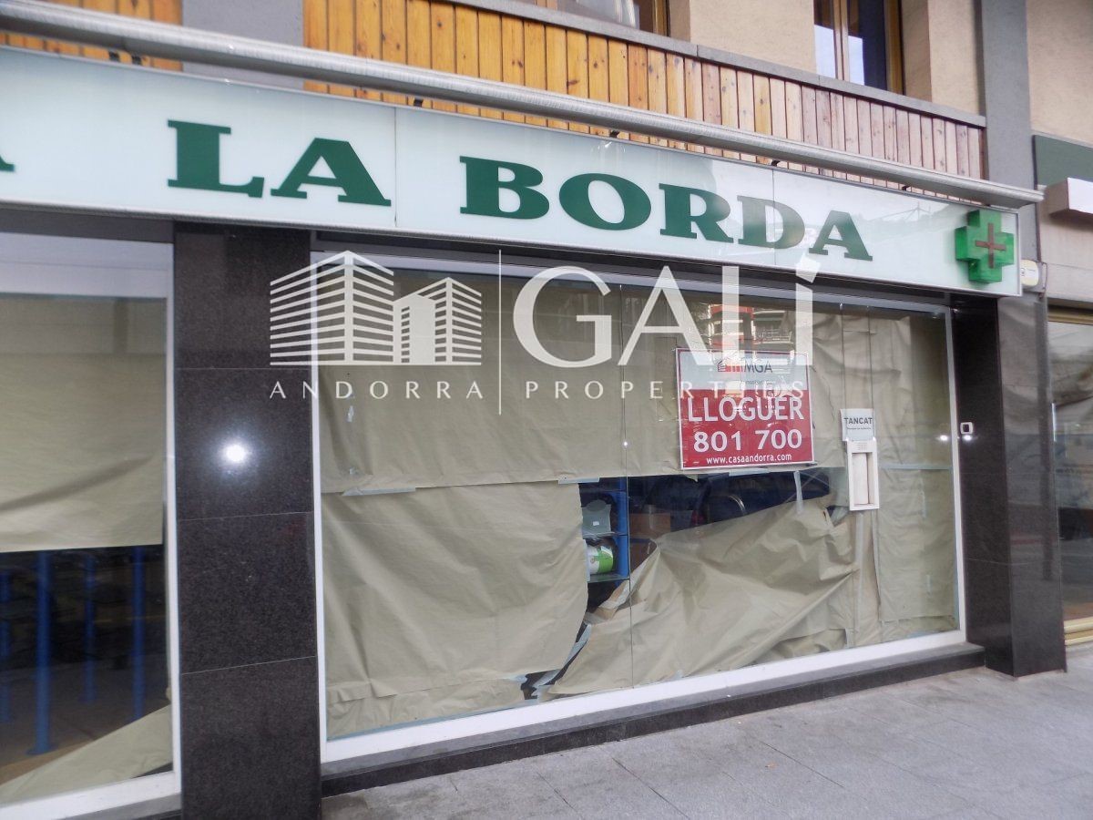 Local comercial Alquiler Andorra la Vella
